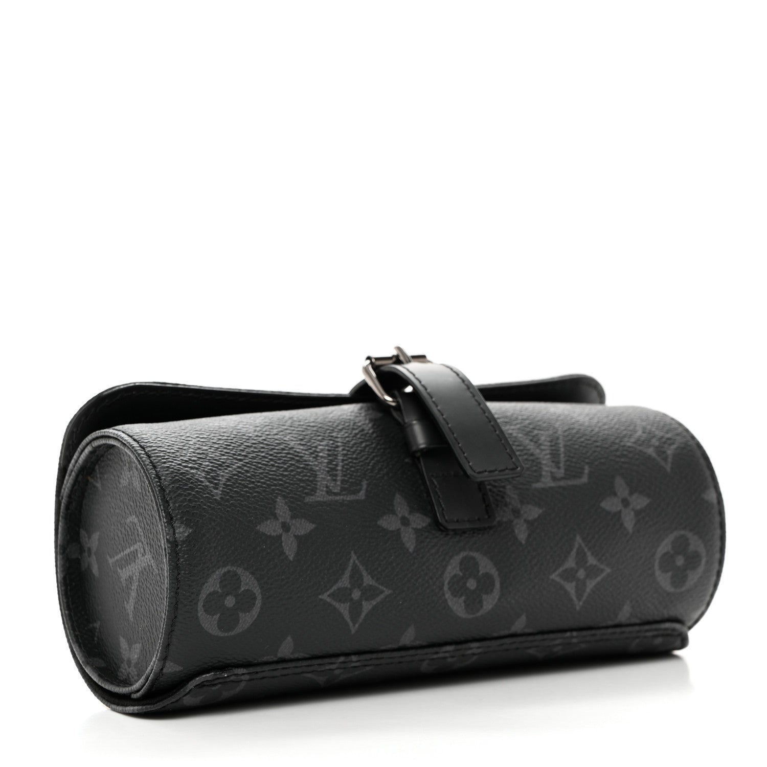 Louis Vuitton Monogram Eclipse 3 Watch Travel Case 5 of 9