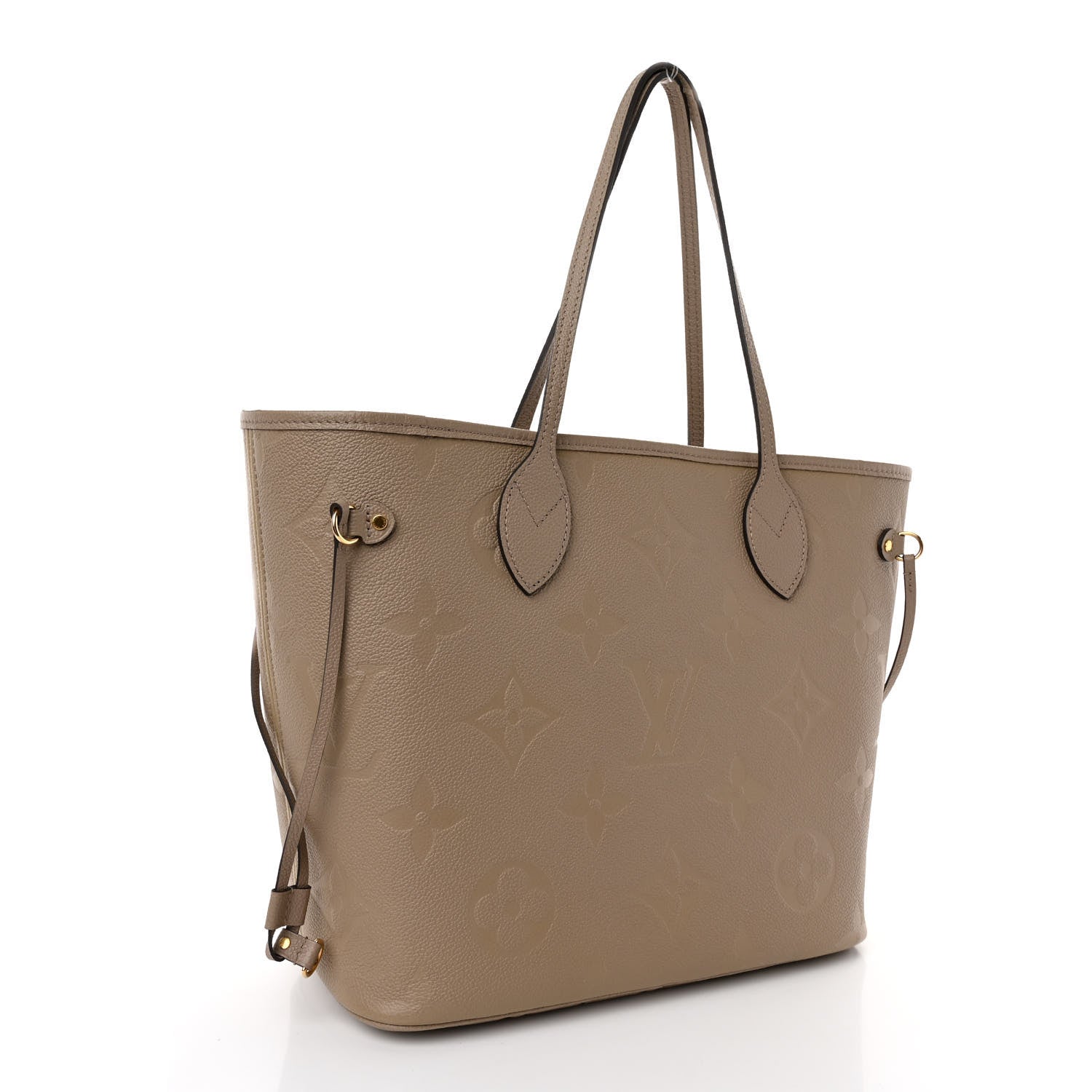 Louis Vuitton Empreinte Monogram Giant Neverfull MM Tourterelle 3 of 11