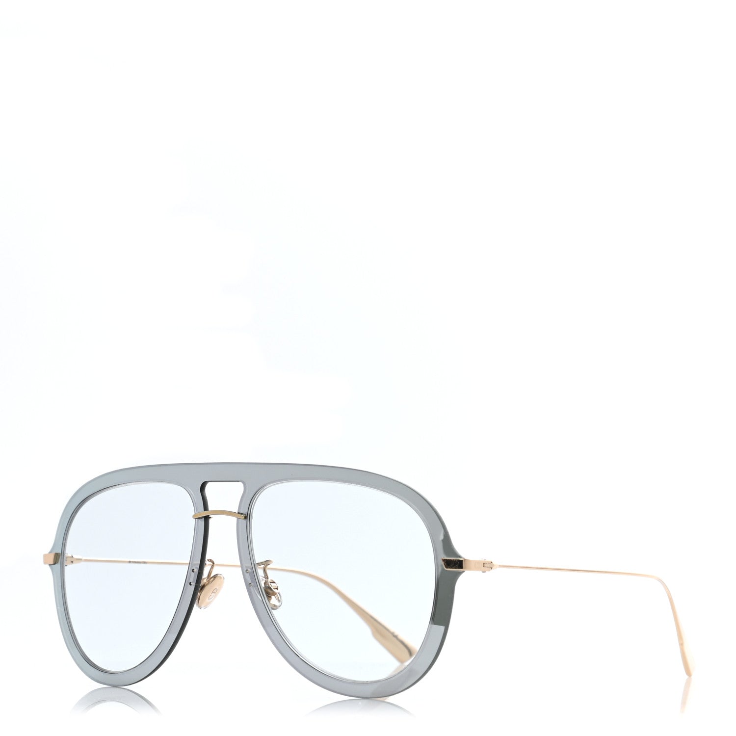 Christian Dior Diorultime1 Sunglasses Gold Silver 1 of 7