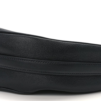 Prada Soft Calfskin Arque Shoulder Bag Black 9 of 11