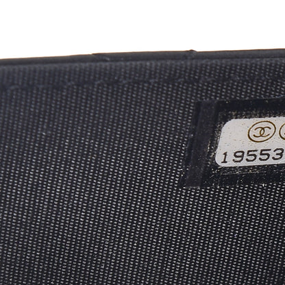 Chanel Lambskin Quilted Boy Wallet On Chain WOC So Black 8 of 8