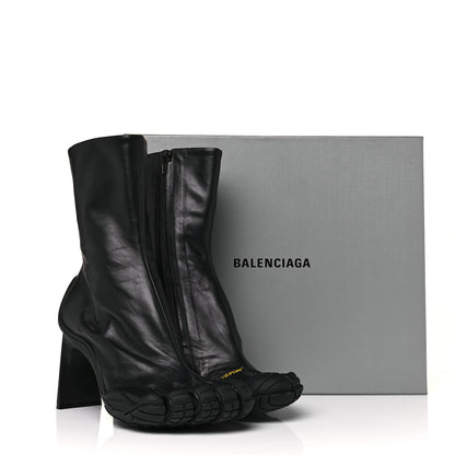 Balenciaga X VIBRAM Calfskin 80mm Toe Booties 39 Black 9 of 9