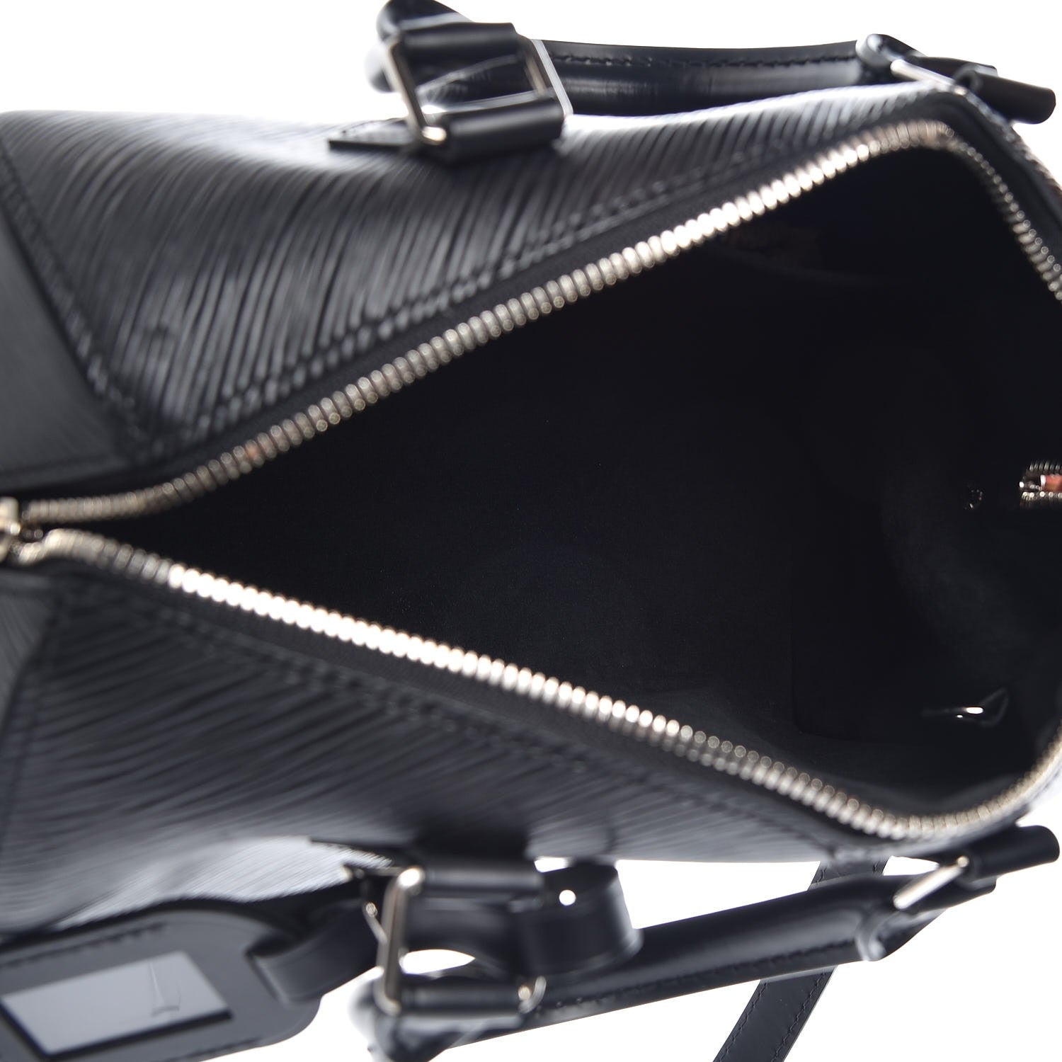 Louis Vuitton Epi Speedy Bandouliere 25 Black 6 of 11