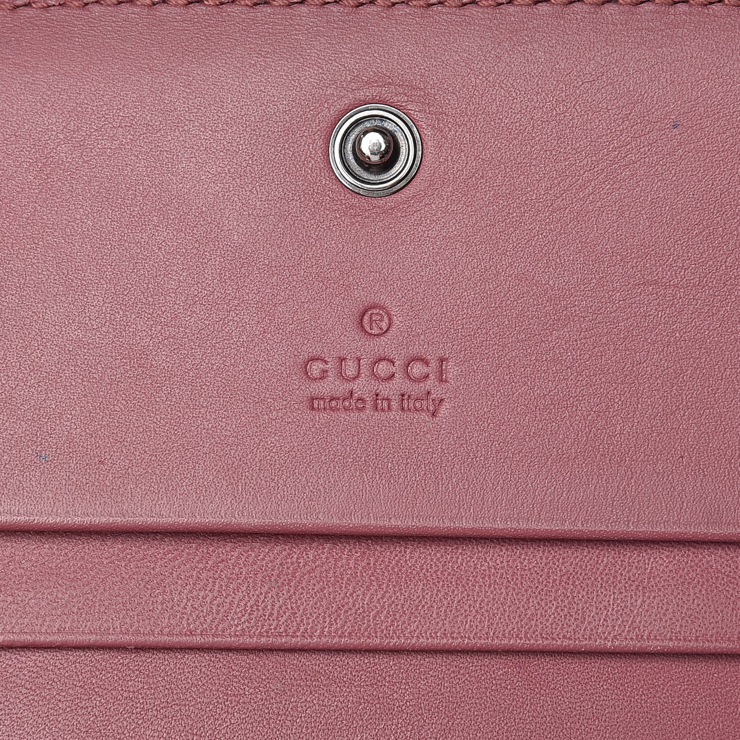 GG Supreme Monogram Blooms Card Case Beige Multicolor Dry Rose