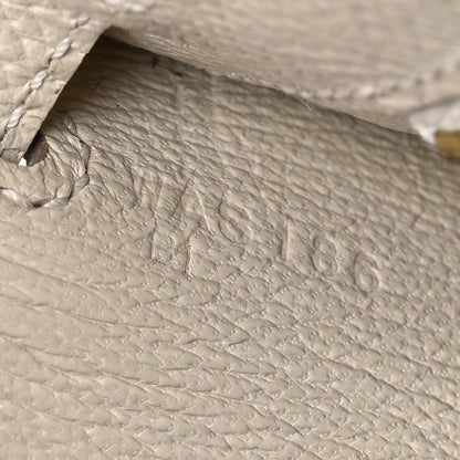 Hermes Epsom Kelly Sellier 25 Craie 7 of 10