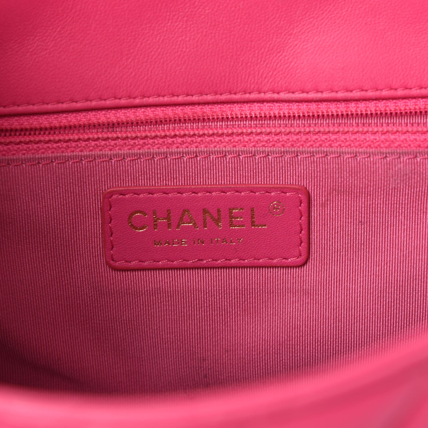 Chanel Lambskin Quilted Medium Mademoiselle Chic Flap Pink 10 of 12