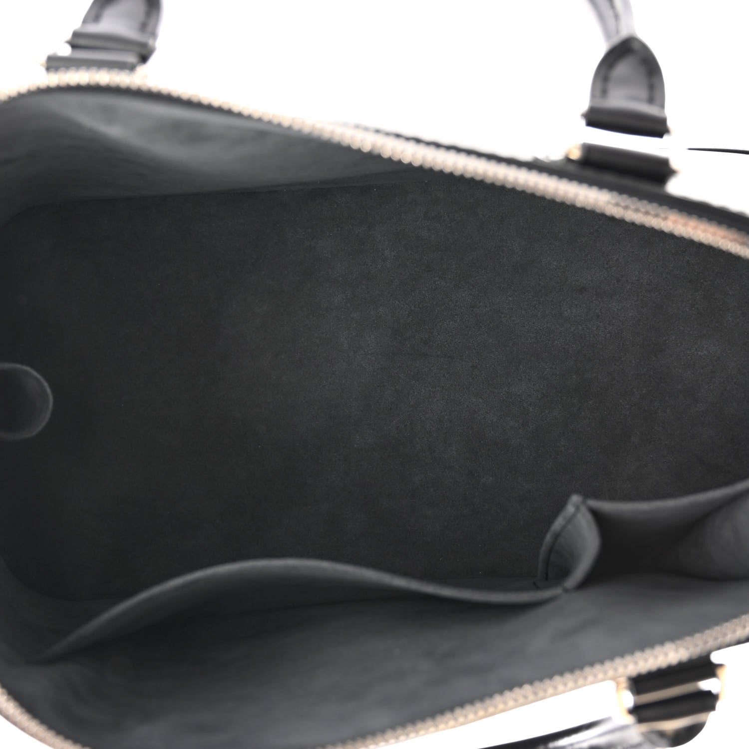 Louis Vuitton Epi Alma MM Black 5 of 9