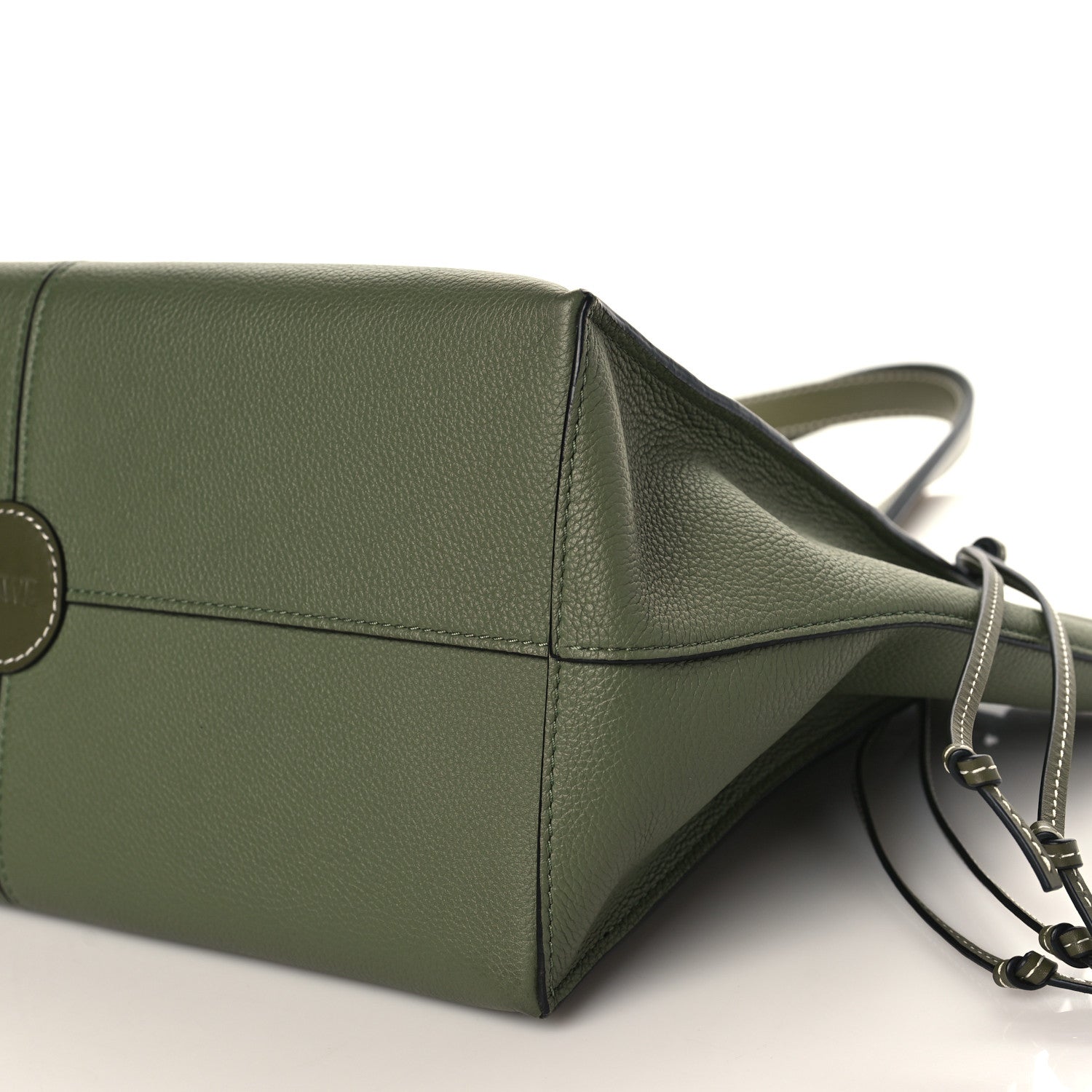 Loewe Soft Grained Calfskin Small Cushion Tote Avocado 8 of 8