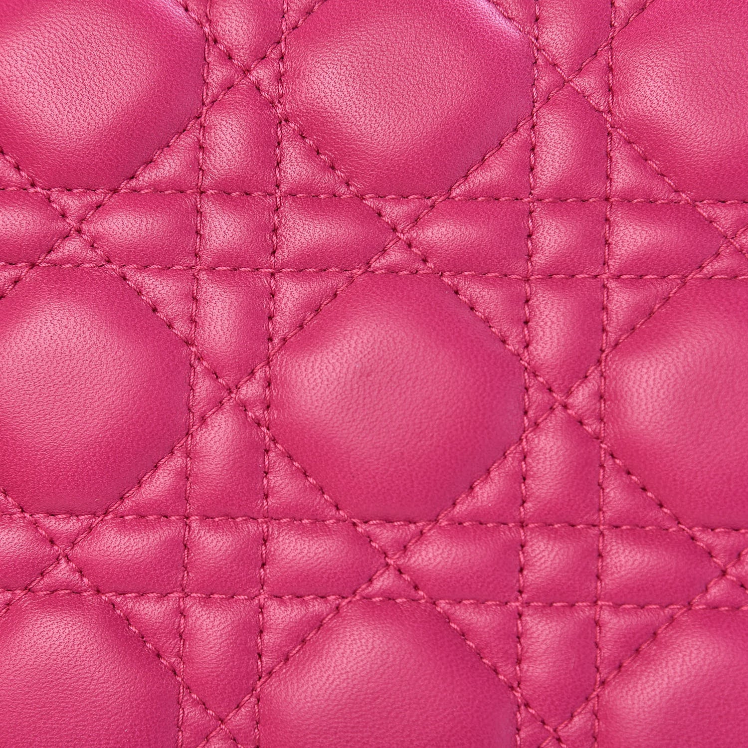 Christian Dior Lambskin Cannage Large Dioraddict Flap Fuchsia 10 of 11