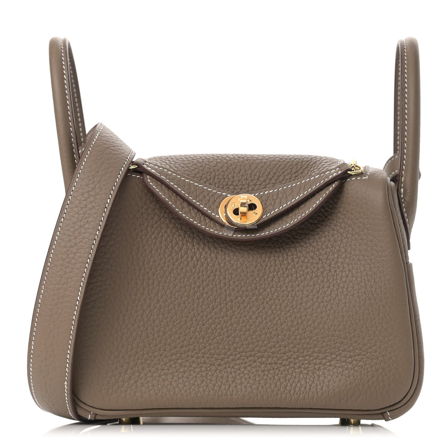 Taurillon Clemence Mini Lindy 20 Etoupe