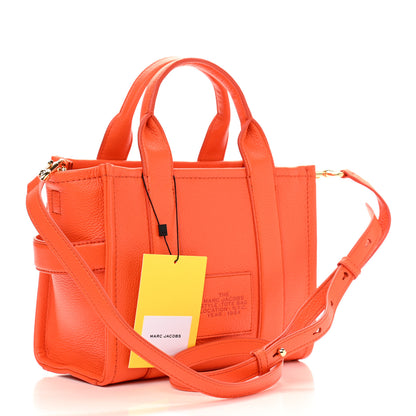 Marc Jacobs Grained Calfskin Small The Tote Bag Dragon Fire 3 of 11