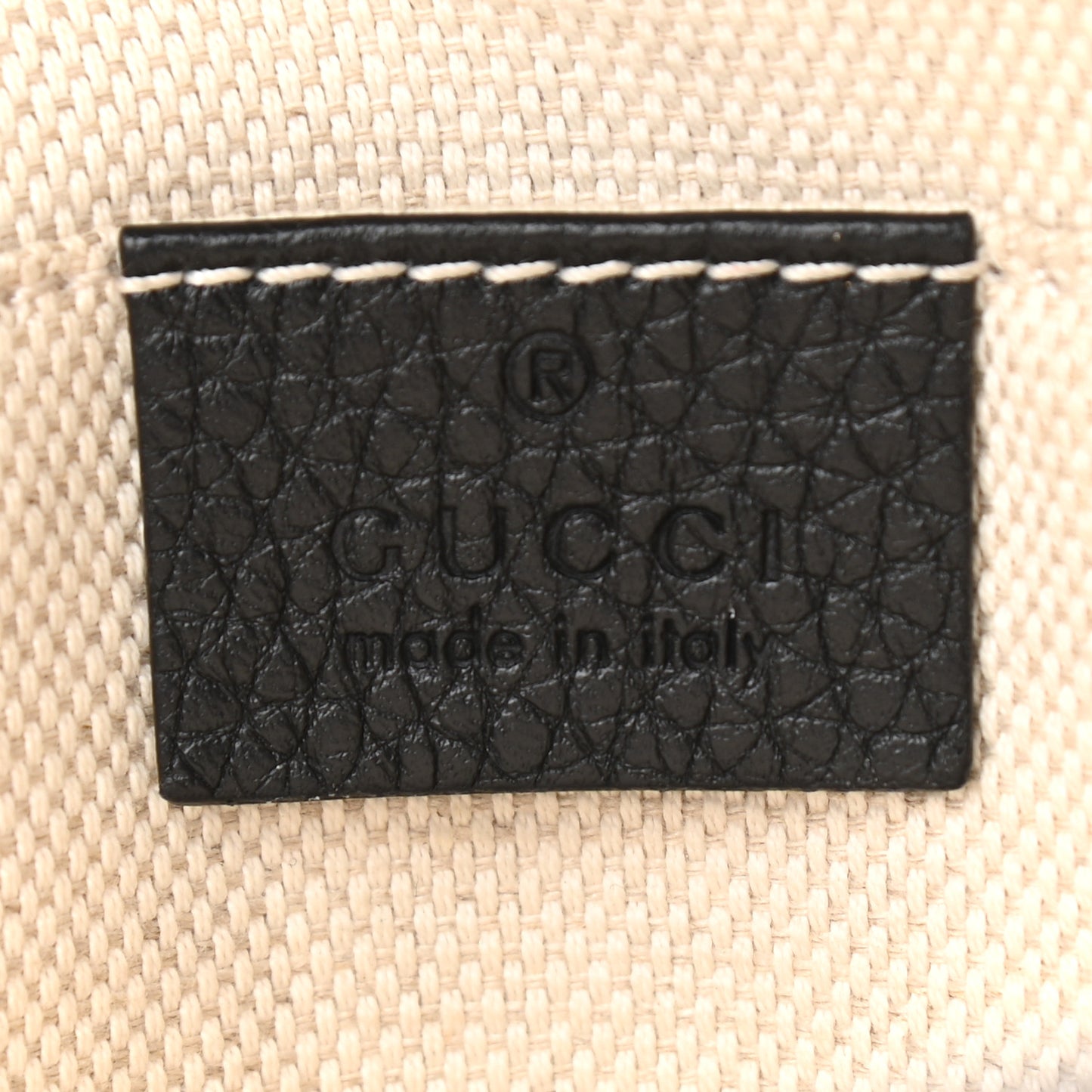 Pebbled Calfskin Small Soho Disco Bag Black