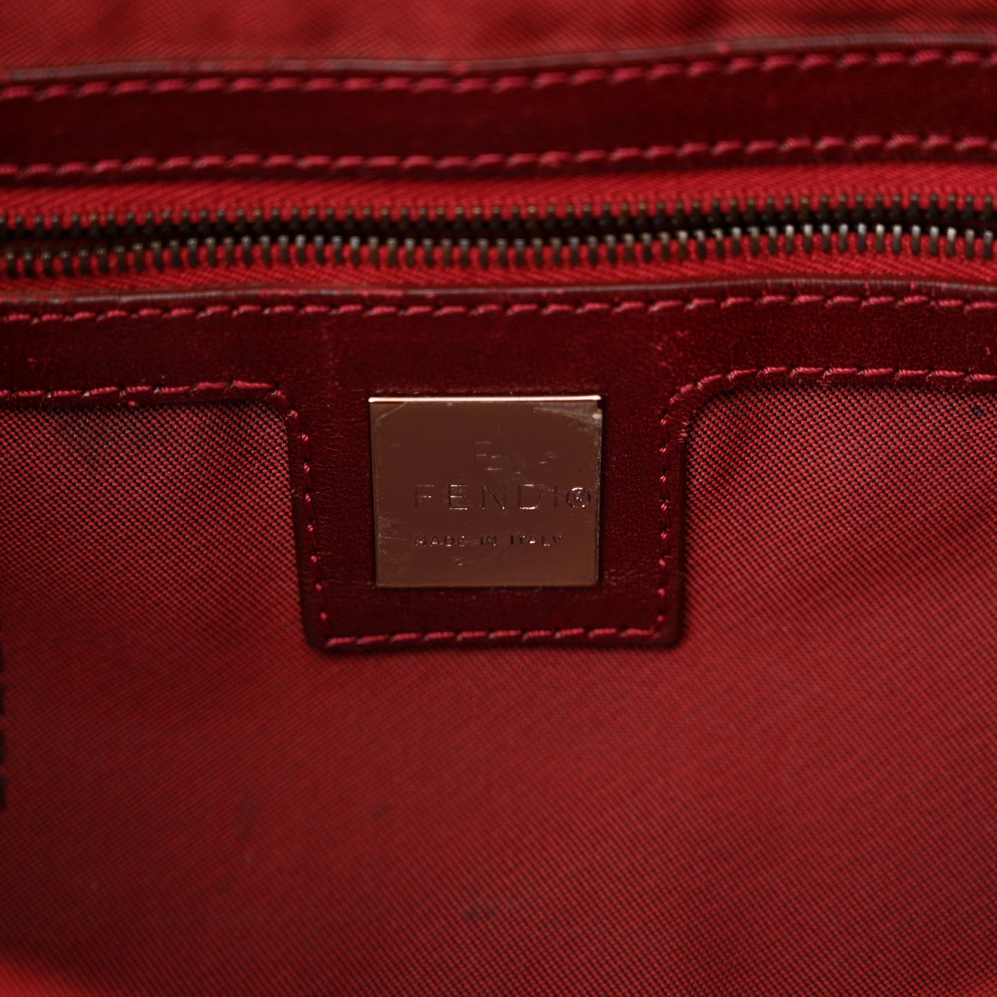 Corduroy Baguette Rosso