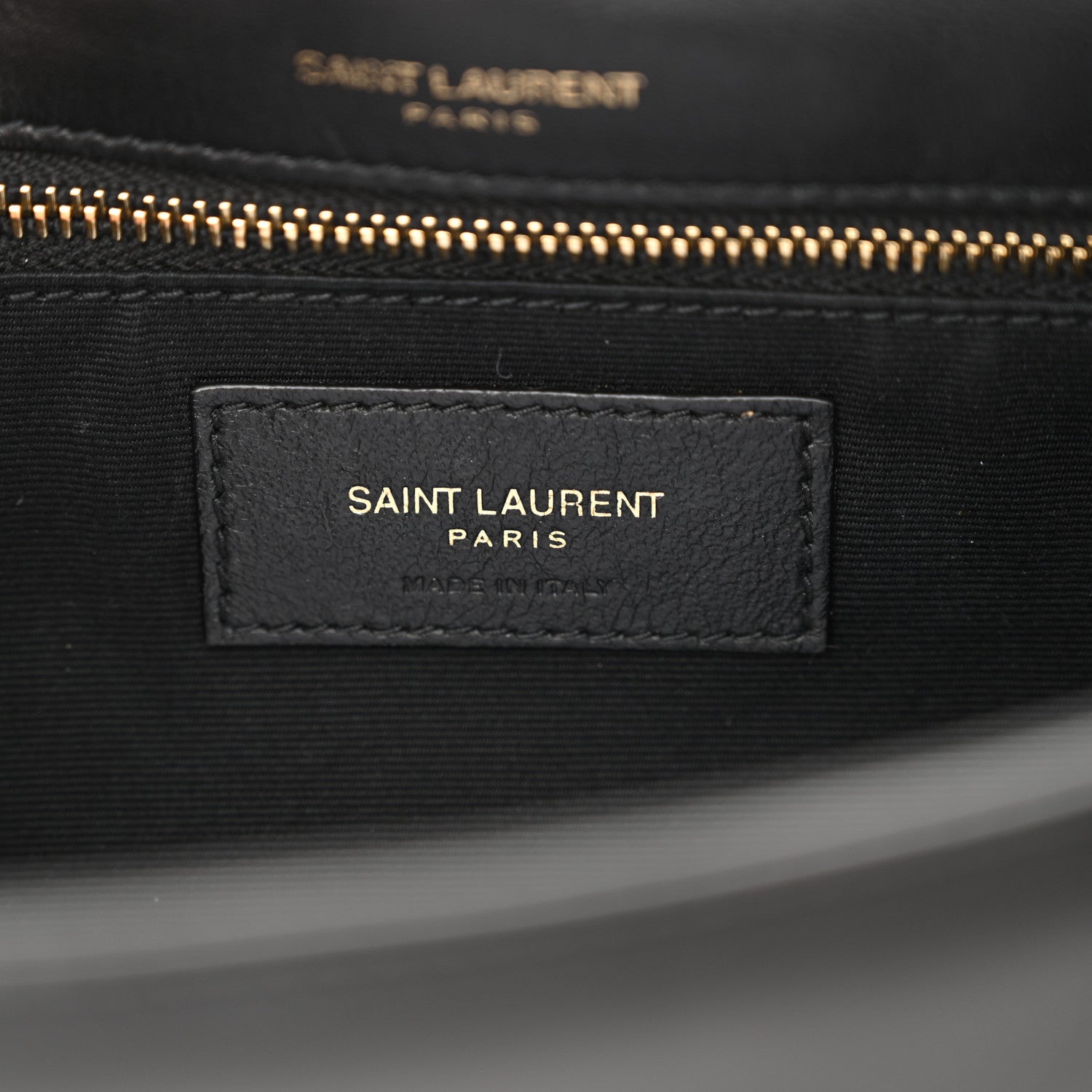 Saint Laurent Lambskin Monogram Kate 99 Baguette Shoulder Bag Black 6 of 13