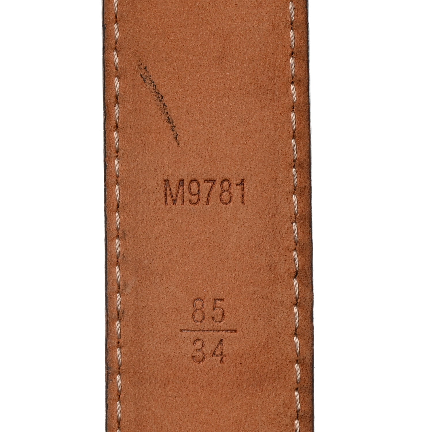 Louis Vuitton Monogram 25mm LV Initiales Belt 85 34 5 of 7