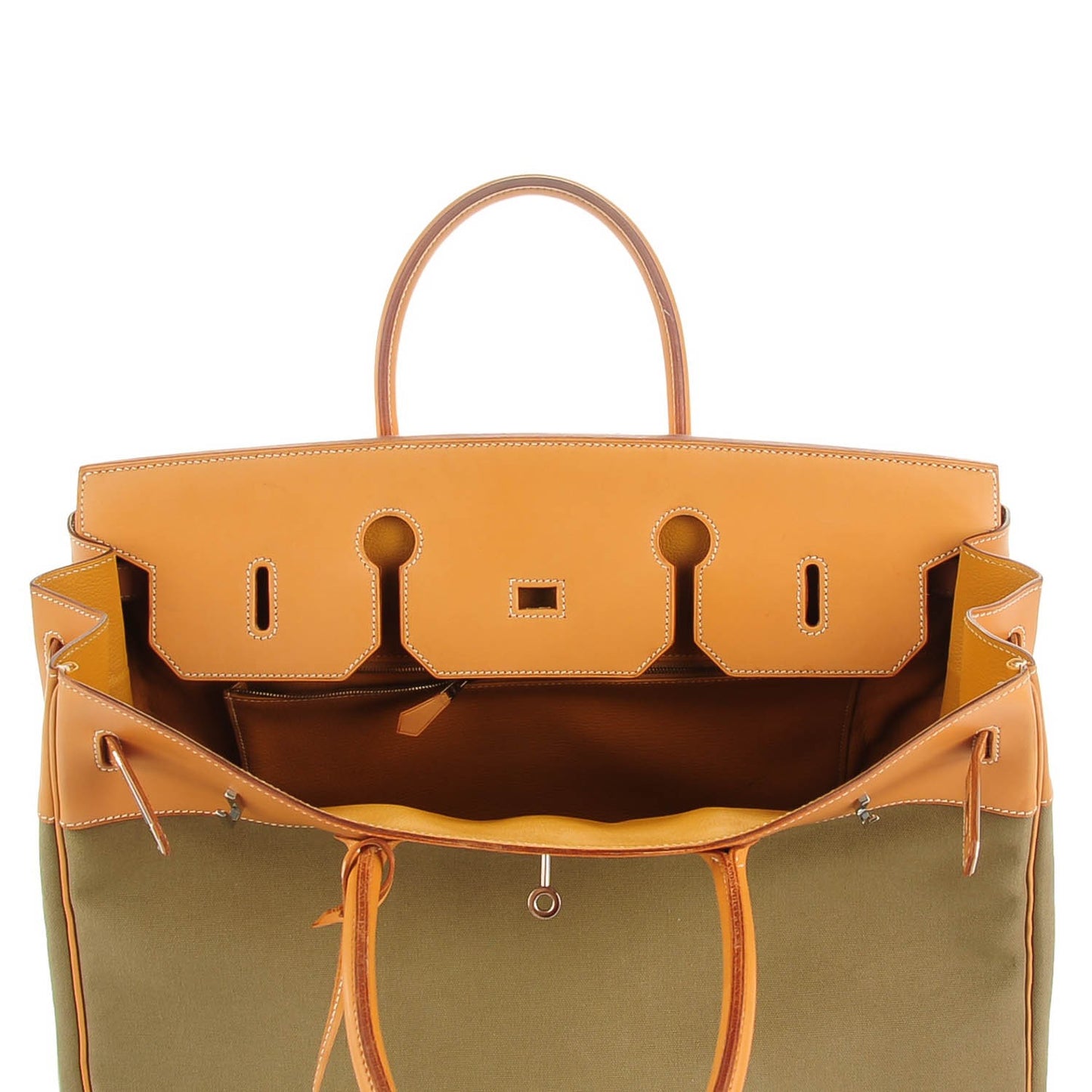 Natural Barenia Toile Birkin 40