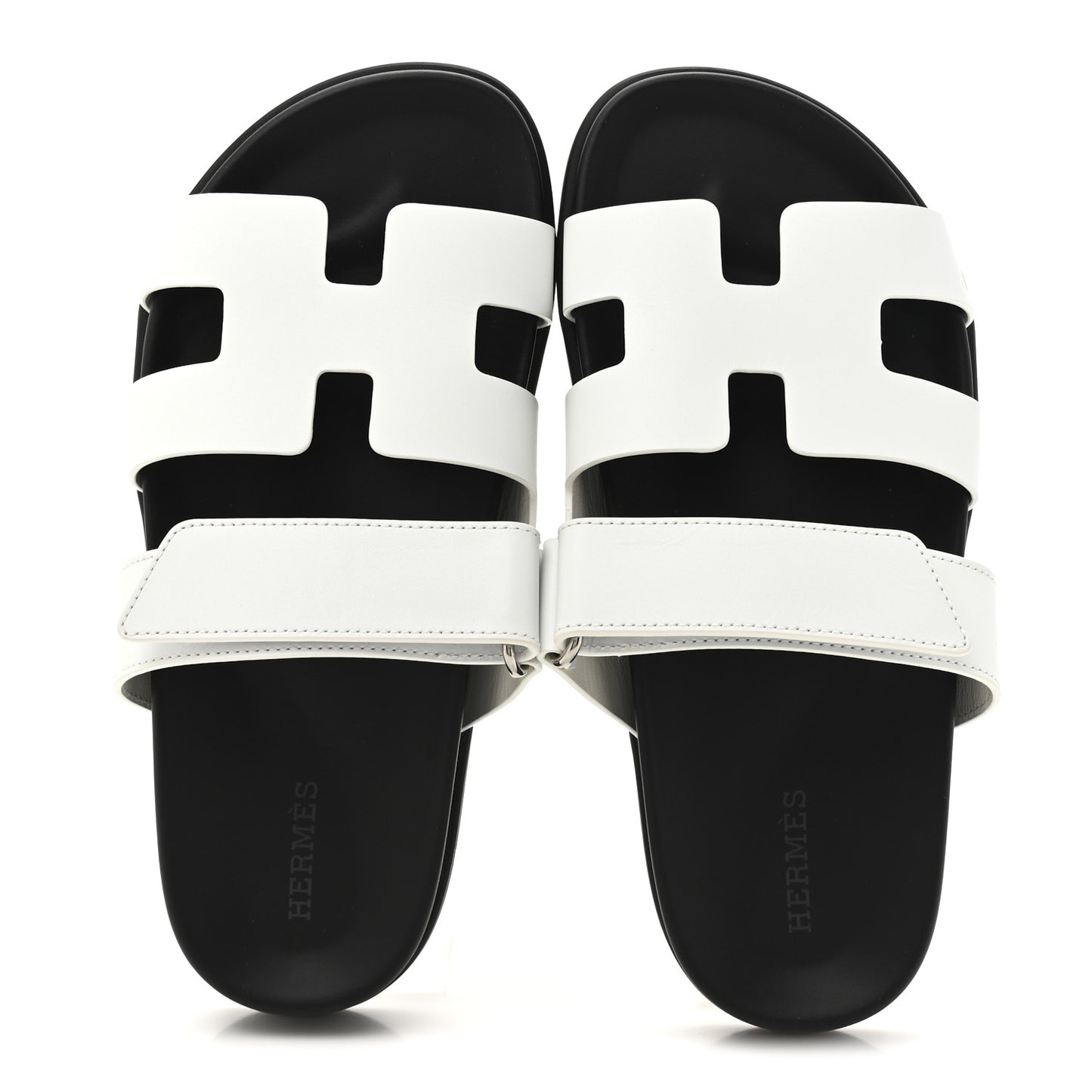 Calfskin Womens Chypre Sandals 36 White