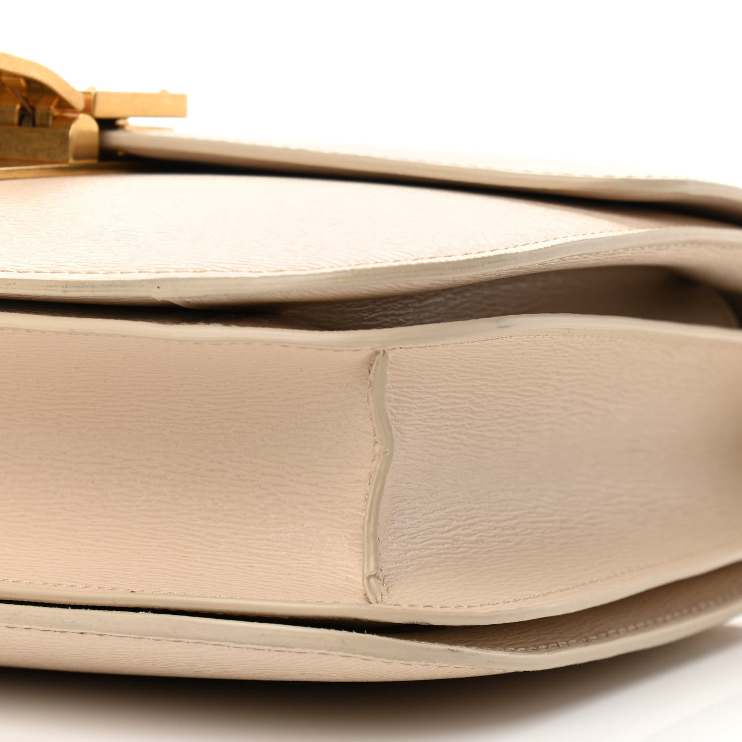 Celine Liege Calfskin Medium Classic Box Flap Bag Powder 10 of 10