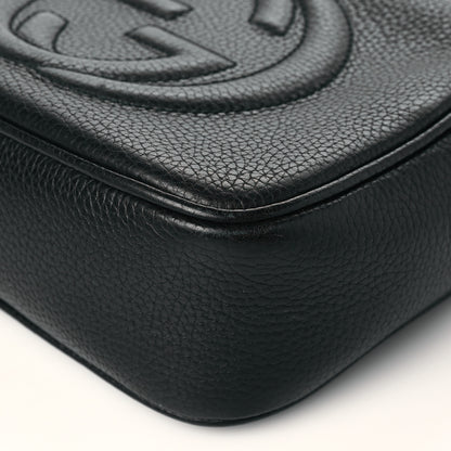 Gucci Pebbled Calfskin Small Soho Disco Bag Black 11 of 12