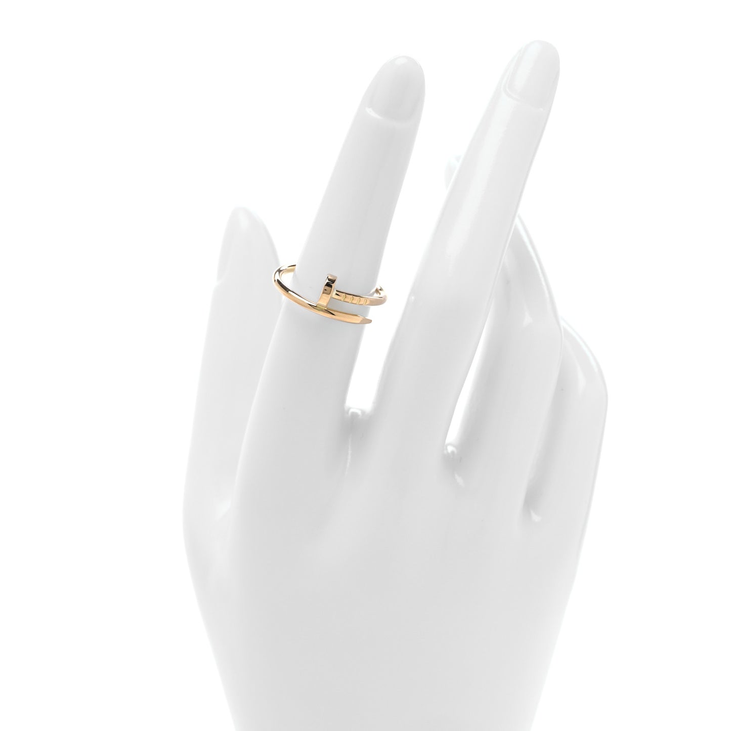18K Yellow Gold Small Juste Un Clou Ring 52 6