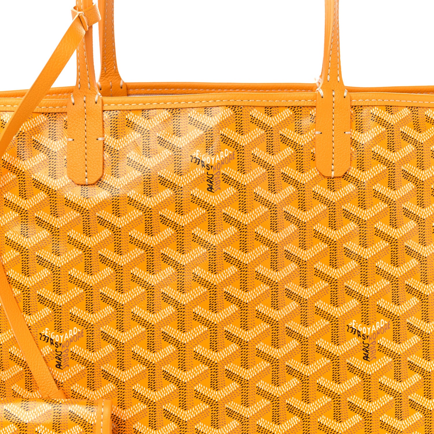 Goyard Goyardine Saint Louis PM Yellow 9 of 11