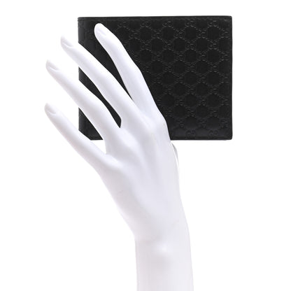 Gucci Microguccissima Bi-Fold Wallet Black 2 of 7