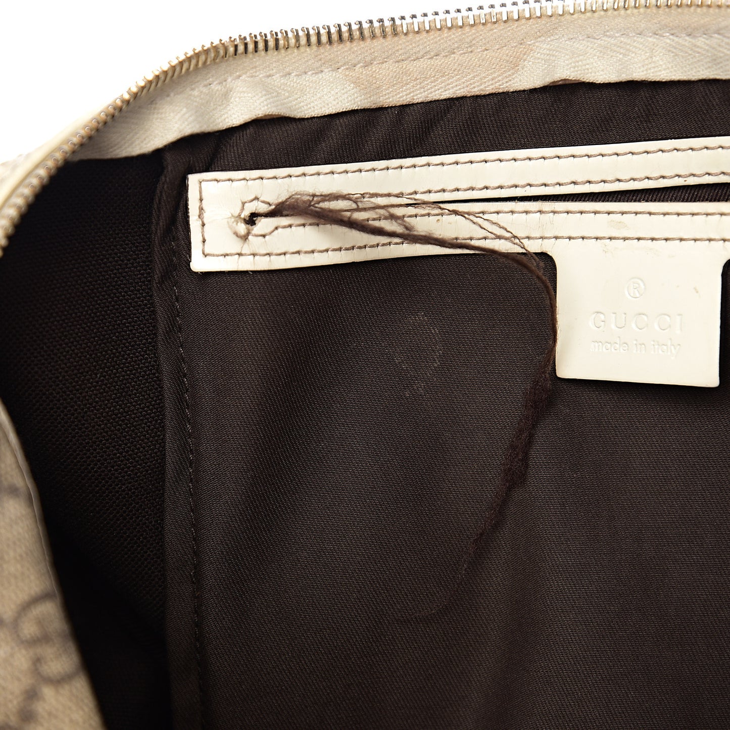 GG Plus Monogram Medium Joy Boston Off White