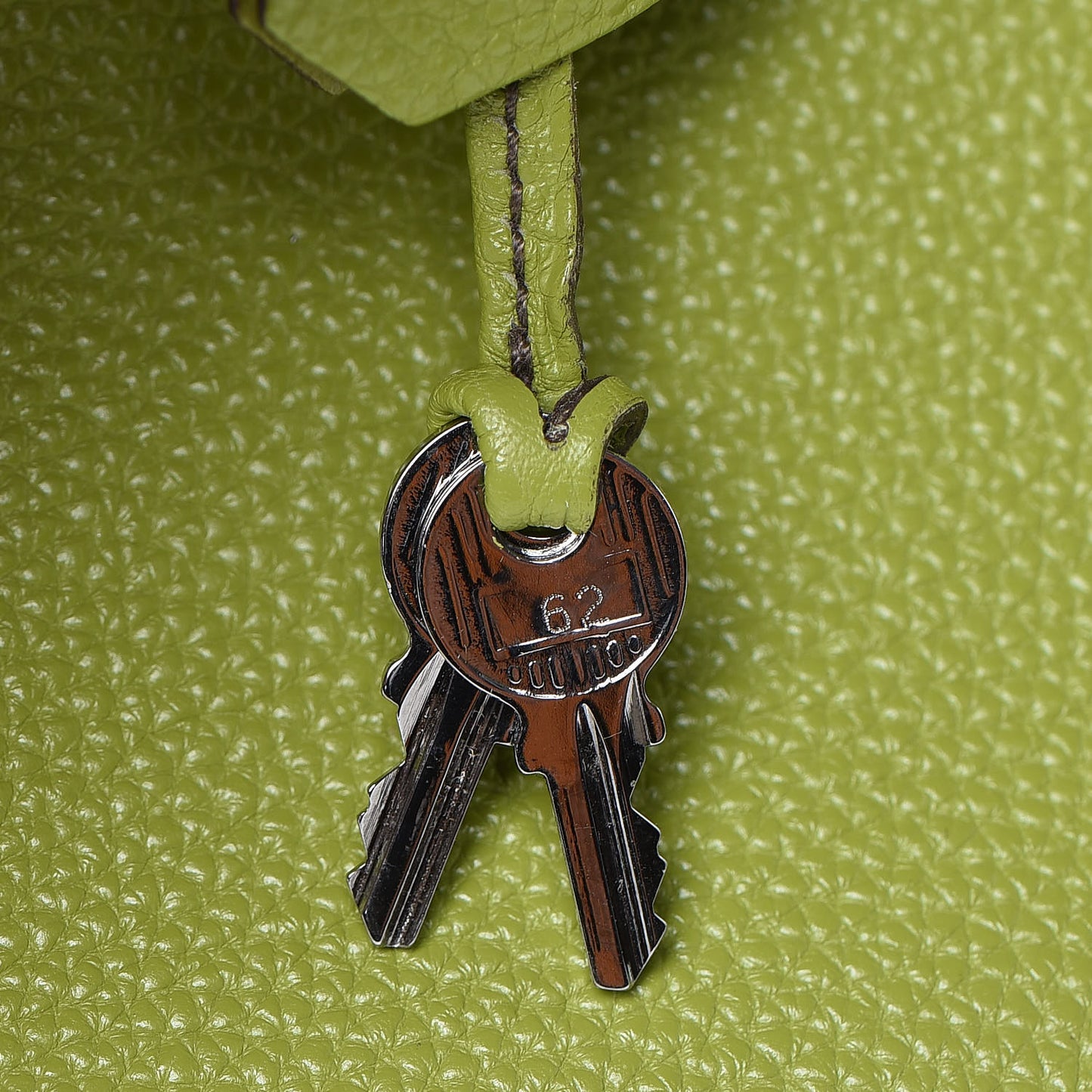 Togo Birkin 35 Vert Anis