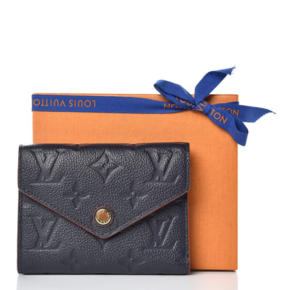 Louis Vuitton Empreinte Victorine Wallet Marine Rouge 8 of 8