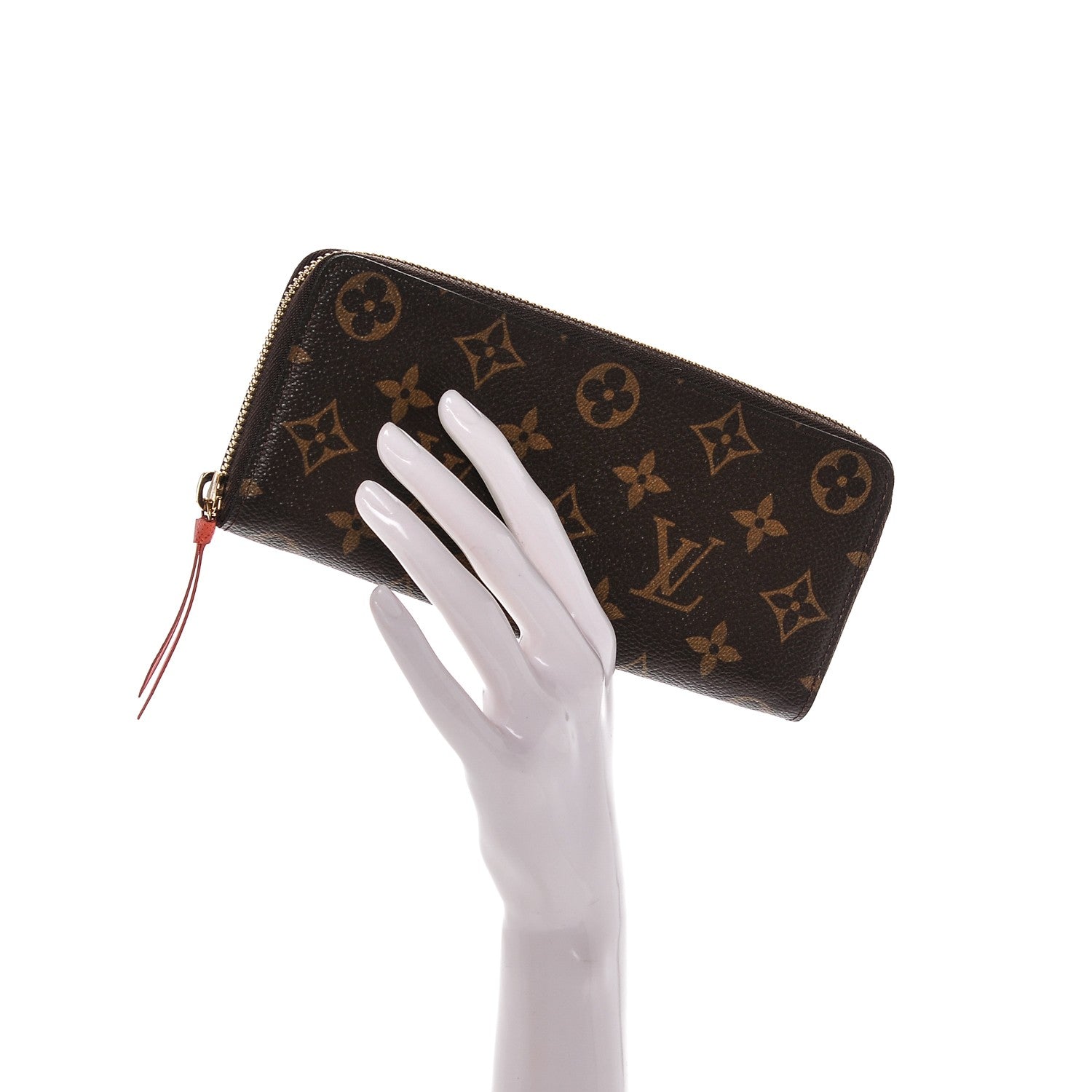 Louis Vuitton Monogram Clemence Wallet Poppy 2 of 6