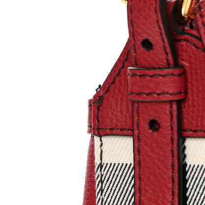 Burberry House Check Small Canterbury Tote Russet Red 12 of 12