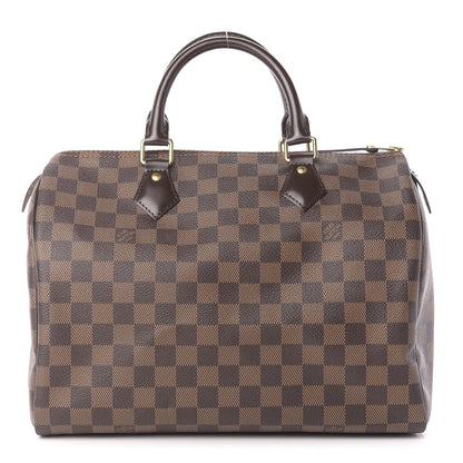 Louis Vuitton Damier Ebene Speedy 30 1 of 10