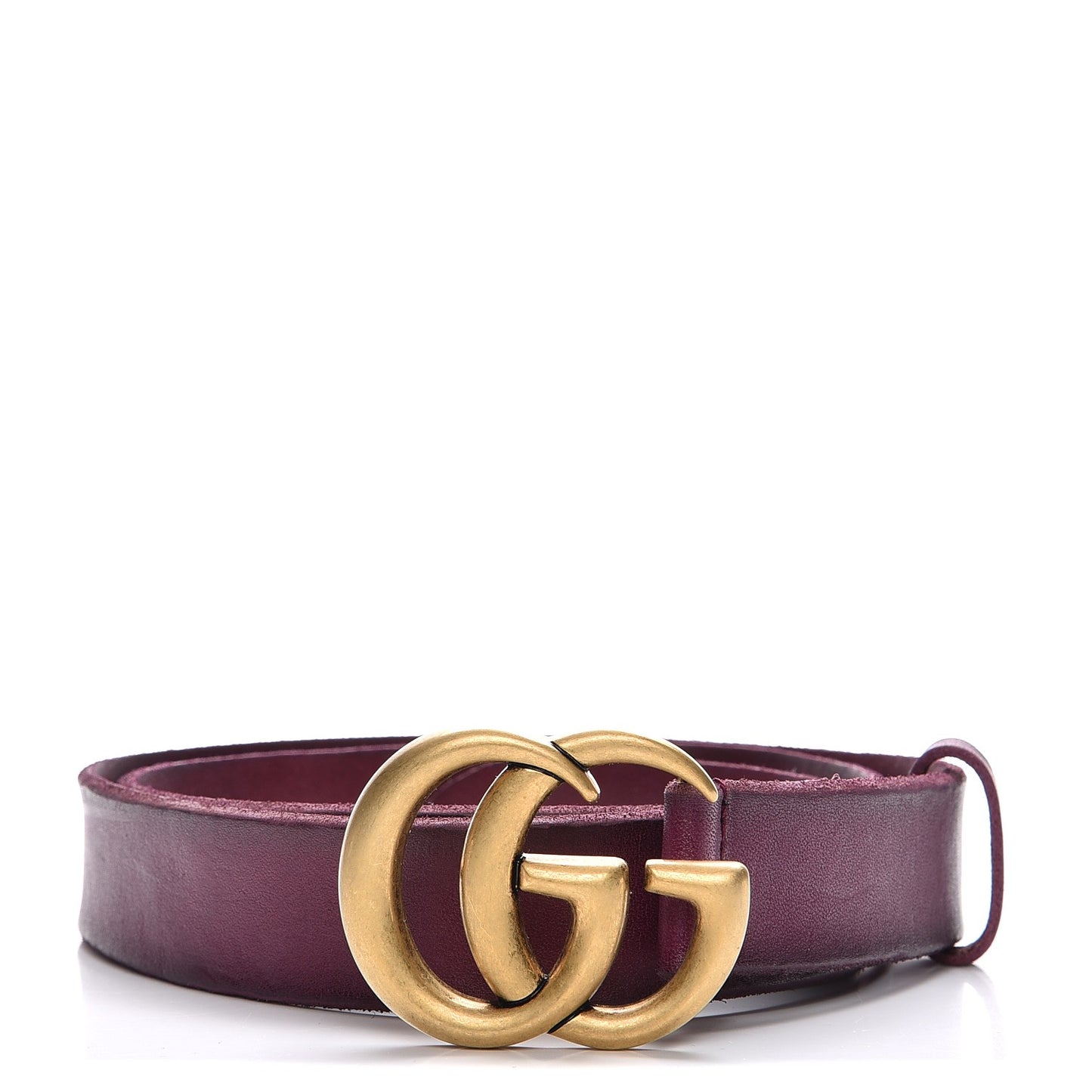 Faded Calfskin Double G 30mm Belt 95 38 Leaf