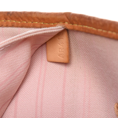 Louis Vuitton Damier Azur Neo Neverfull MM Rose Ballerine 7 of 21