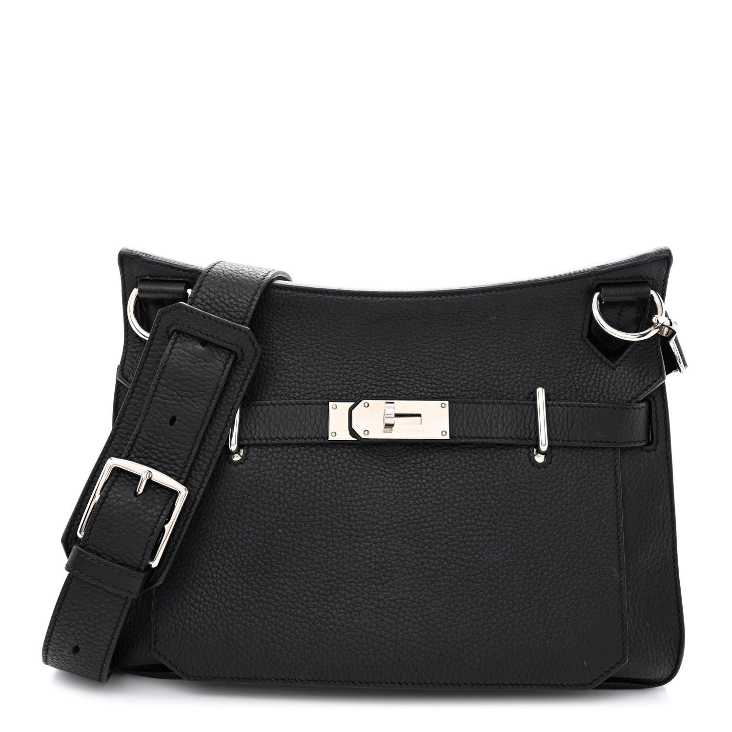 Hermes Taurillon Clemence Jypsiere 31 Black 1 of 11