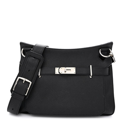 Hermes Taurillon Clemence Jypsiere 31 Black 1 of 11