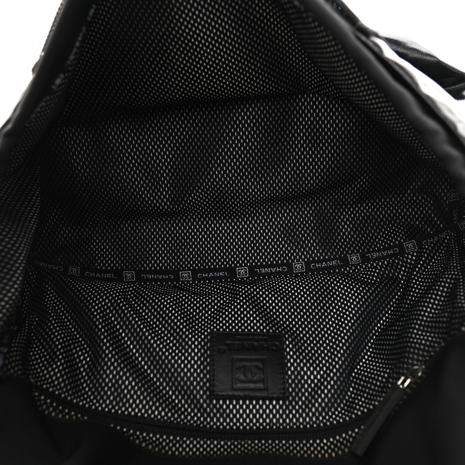 Chanel Coated Canvas Sport Messenger Black 4 of 11