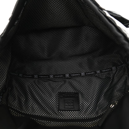 Chanel Coated Canvas Sport Messenger Black 4 of 11