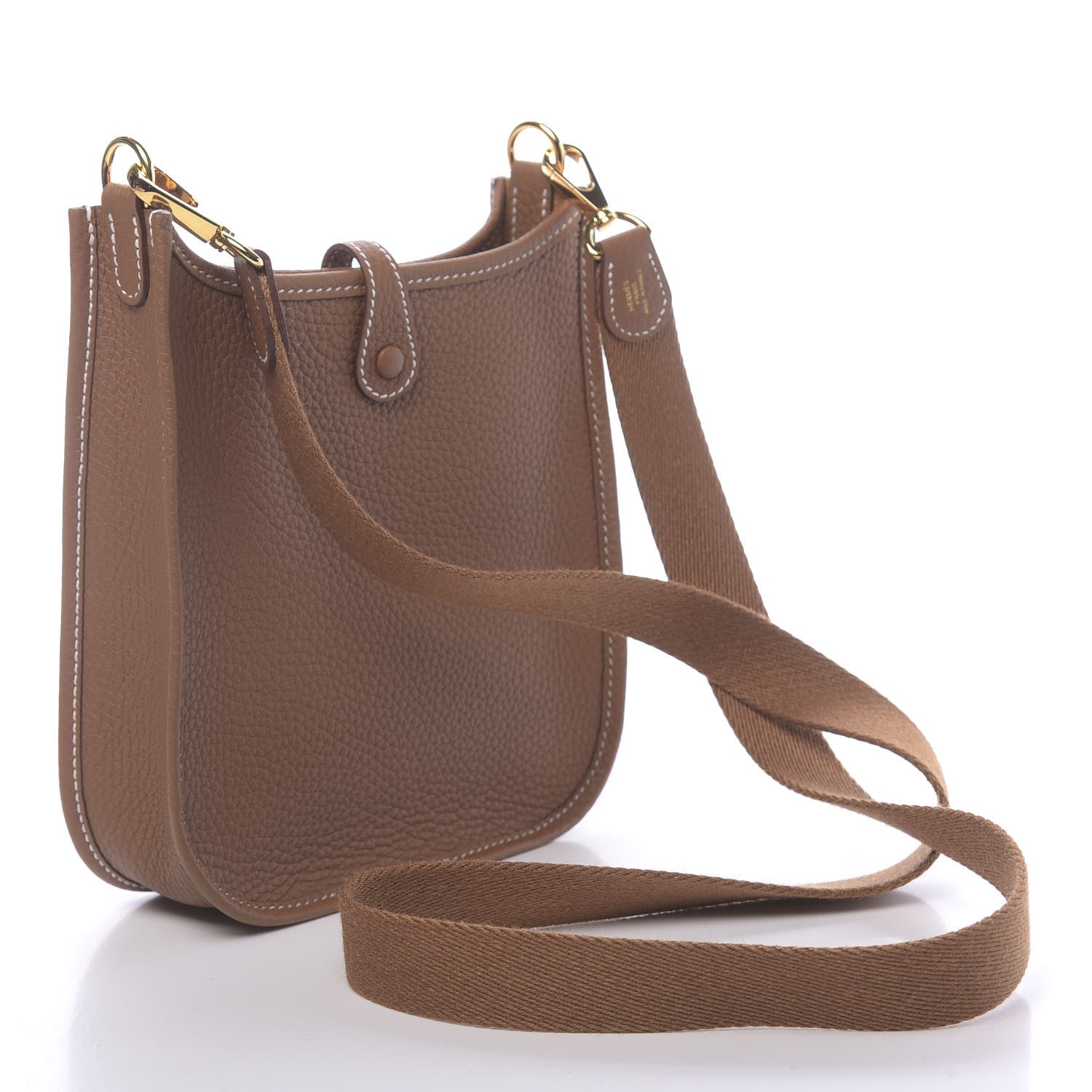 Hermes Taurillon Clemence Evelyne TPM Gold 3 of 11