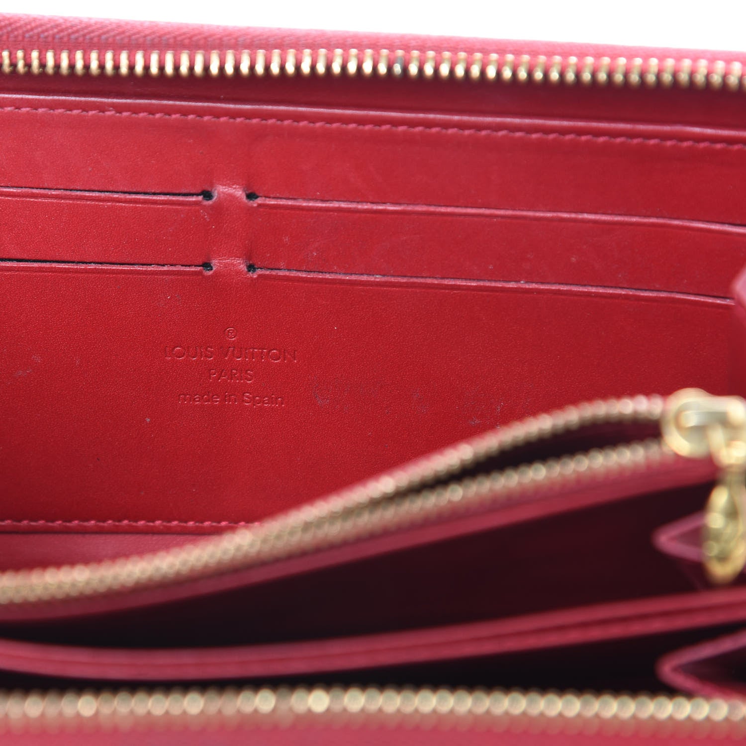 Louis Vuitton Vernis Zippy Wallet Pomme D'Amour 6 of 13