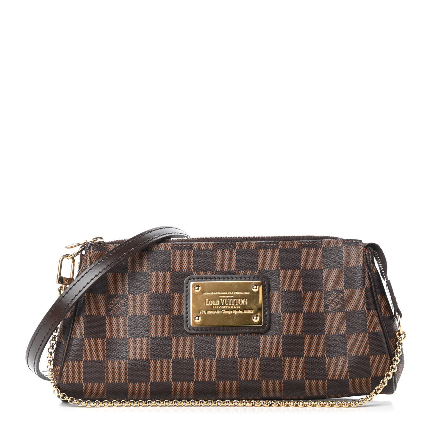 Damier Ebene Eva Clutch