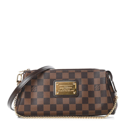 Louis Vuitton Damier Ebene Eva Clutch 1 of 4
