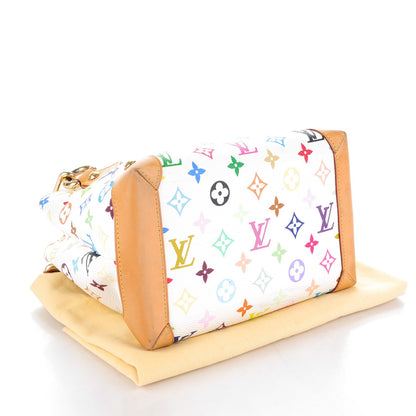 Louis Vuitton Monogram Multicolor Audra White 4 of 9