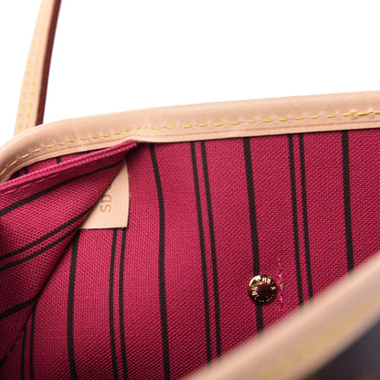 Louis Vuitton Monogram Neo Neverfull MM Pivoine 9 of 10