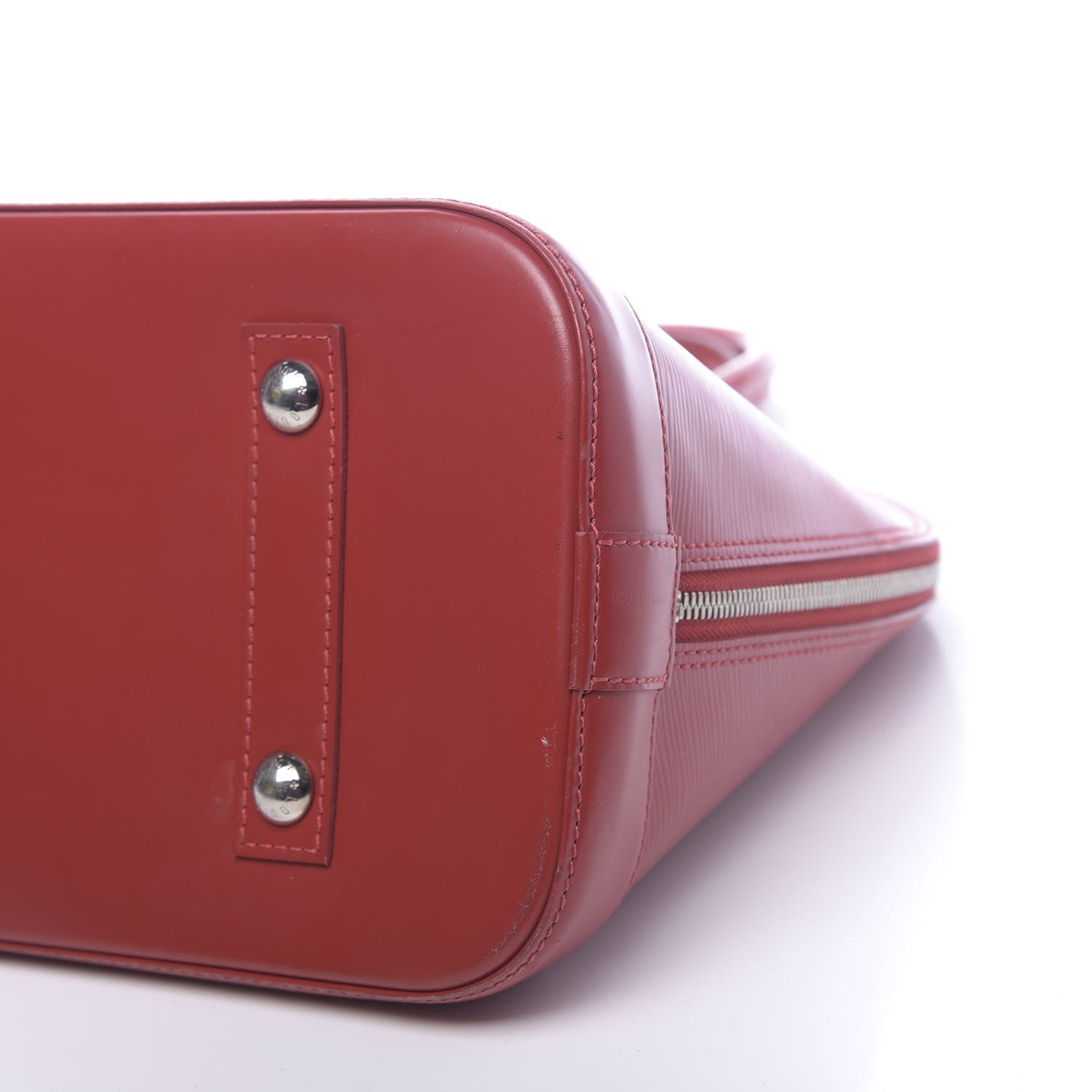 Louis Vuitton Epi Alma MM Carmine 9 of 9