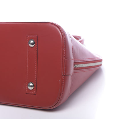 Louis Vuitton Epi Alma MM Carmine 9 of 9