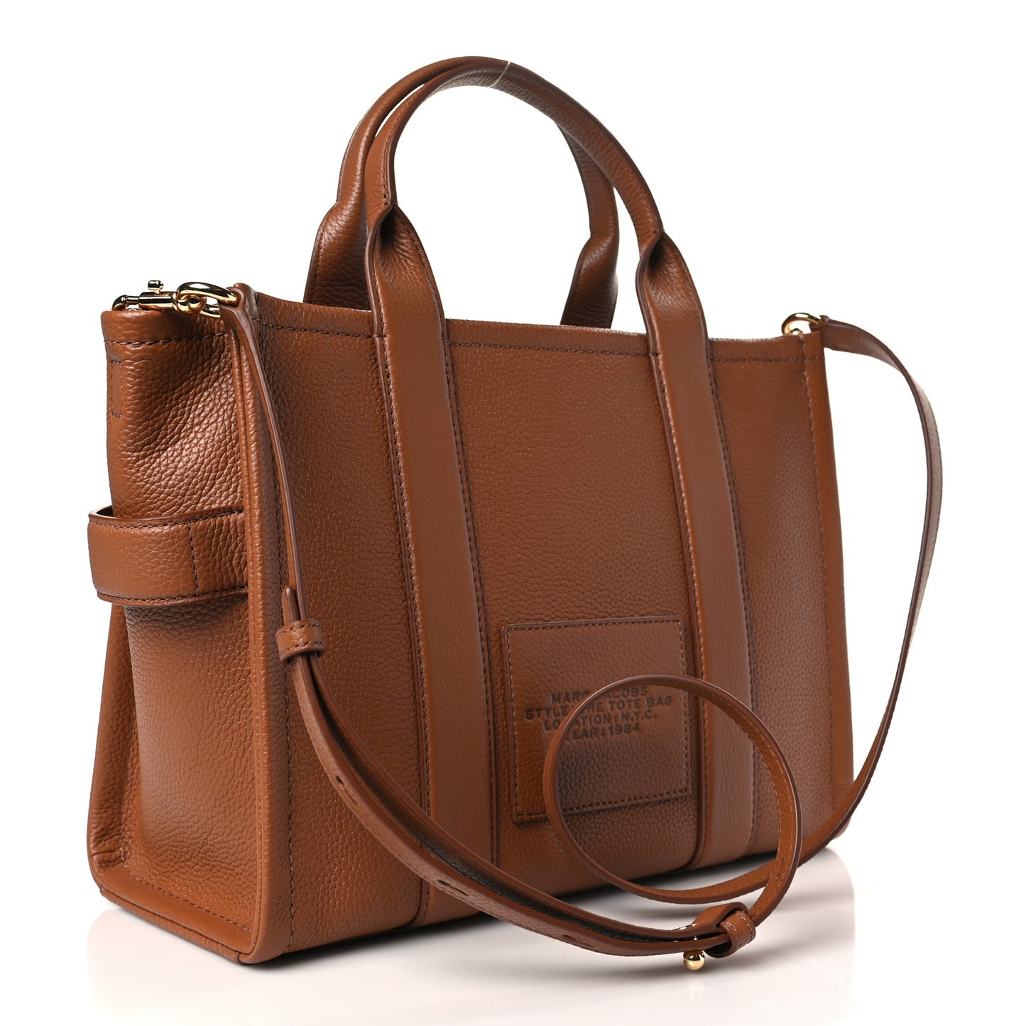 Grained Calfskin Medium The Tote Bag Argan Oil