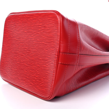 Louis Vuitton Epi Noe Castillan Red 8 of 8