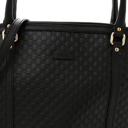 Gucci Soft Microguccissima Dome Satchel Black 8 of 13