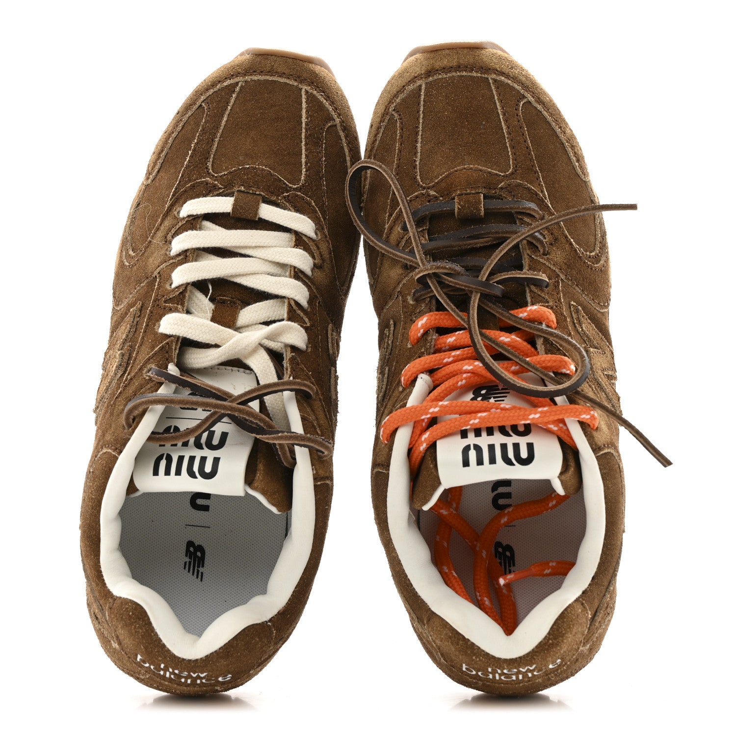 Miu Miu X NEW BALANCE Suede 530 SL Sneakers 35 Cinnamon 2 of 10